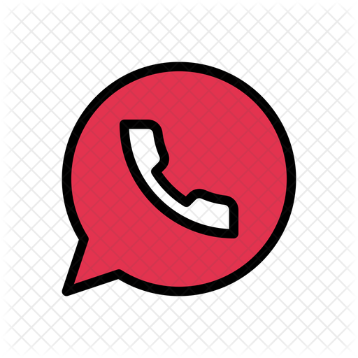 Free Whatsapp Call Colored Outline Icon Available In Svg Png Eps Ai Icon Fonts