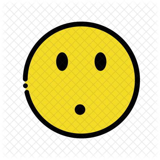 Wonder emoji Emoji Icon - Download in Colored Outline Style