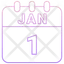1 January