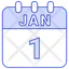 1 January