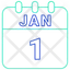 1 January
