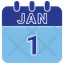 1 January