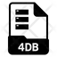 4db file
