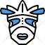 african mask