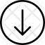 Arrow Down Circle