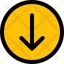 Arrow Down Circle