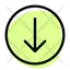 Arrow Down Circle