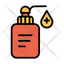 Hand Sanitizer Icon of Line style - Available in SVG, PNG, EPS, AI