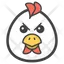 oiseau en colère