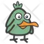 oiseau en colère