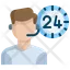 Service client 24 heures sur 24