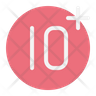 10 plus icons free