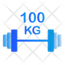 icons for 100kg