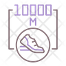 10000m run icon png
