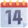 14 days logo