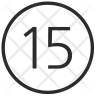 15 symbol