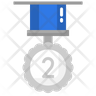 2nd badge symbol