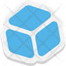 icon cube shape