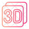 3d photo logo