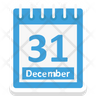 icons of december calendar