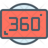 360 video icon download