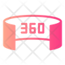 icons for 360 degrees