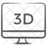 3d computer graphics logo