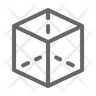 icons for 3d cube