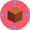 3d cube symbol
