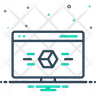 3d rendering icon svg
