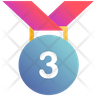 3rd position icon svg
