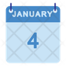 4 january logos
