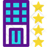 4 star hotel icon