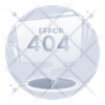 404 error symbol
