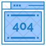 icons of 404 file