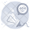 free 404 issue icons