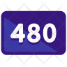 480p icon download