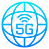 icons of 5g network