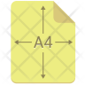 icon for a4