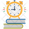 study alarm icons