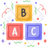 icons of alphabet e