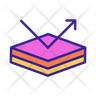 absorbent layers icon png