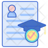 academic record icon png