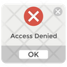 icon for restricted access