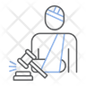 personal injury icon png