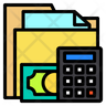 accounting folder icon
