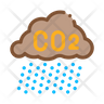 rain emission symbol