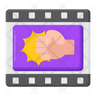 icon for film action
