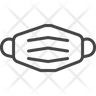 activated carbon mask icon png