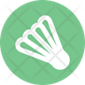 free badminton birdie icons
